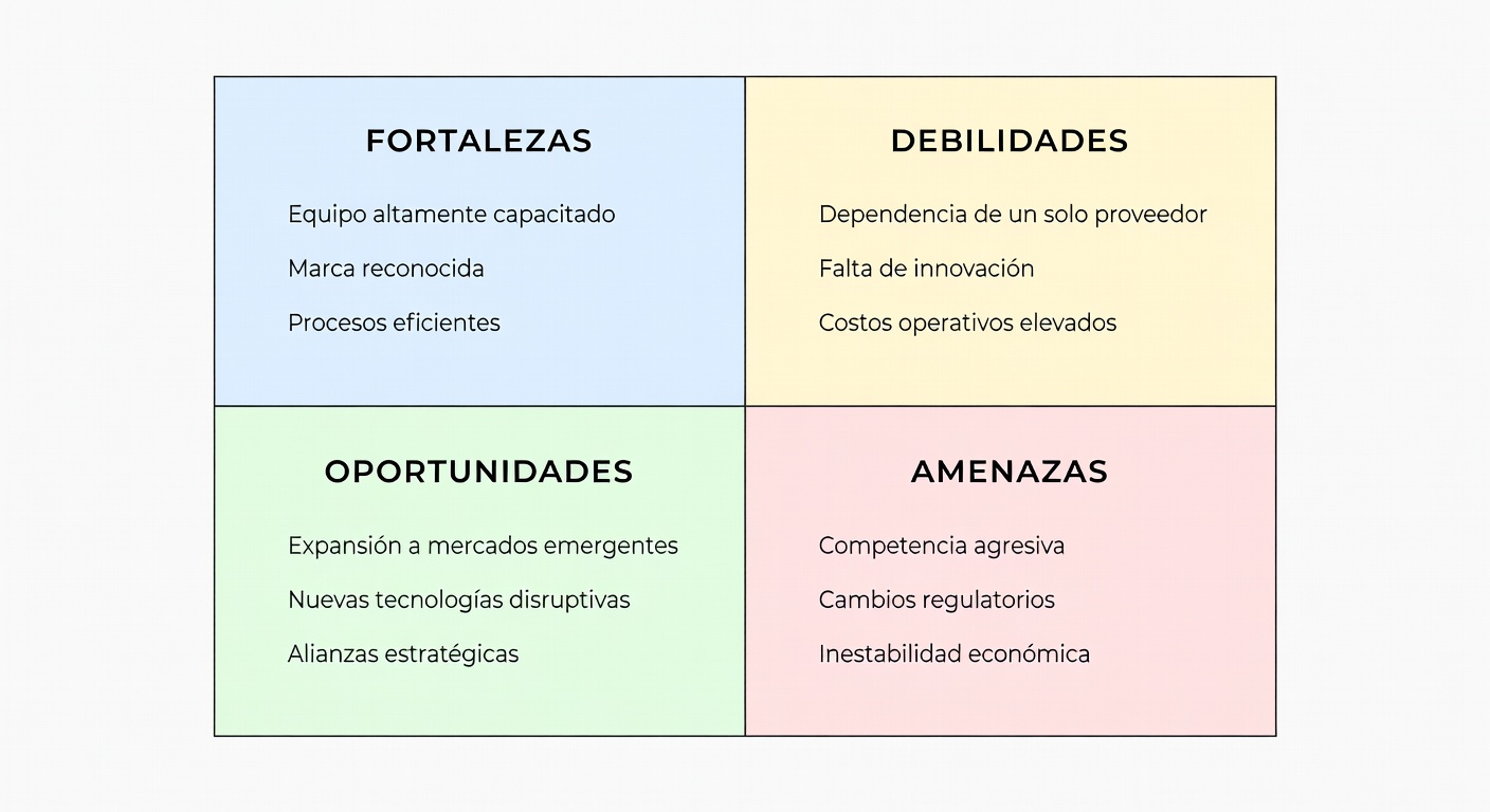 Análisis DAFO y planificación estratégica